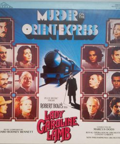 Richard Rodney Bennett - Agatha Christie's Murder On The Orient Express (Original Soundtrack Recording) (LP) (Mint (M))