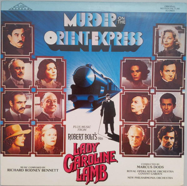 Richard Rodney Bennett - Agatha Christie's Murder On The Orient Express (Original Soundtrack Recording) (LP) (Mint (M))
