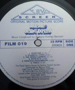 Richard Rodney Bennett - Agatha Christie's Murder On The Orient Express (Original Soundtrack Recording) (LP) (Mint (M)) - Image 3