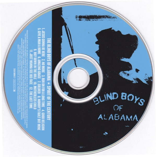 The Blind Boys Of Alabama - Spirit Of The Century (CD, Album) (Mint (M)) - Image 3