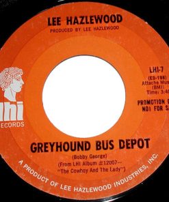 Lee Hazlewood - Greyhound Bus Depot (7", Single, Promo) (Very Good Plus (VG+))