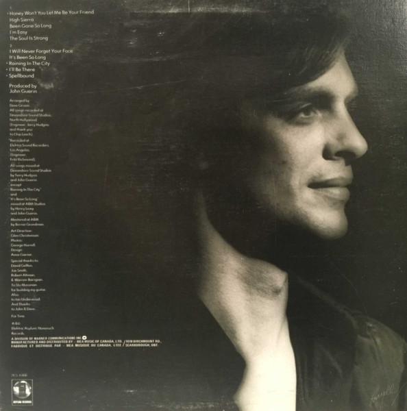 Keith Carradine - I'm Easy (LP, Album) (Mint (M)) - Image 2