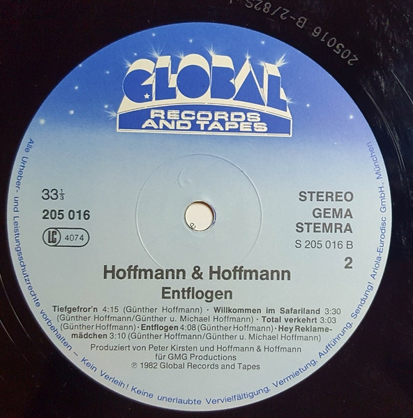 Hoffmann & Hoffmann - Entflogen (LP, Album) (Mint (M)) - Image 4