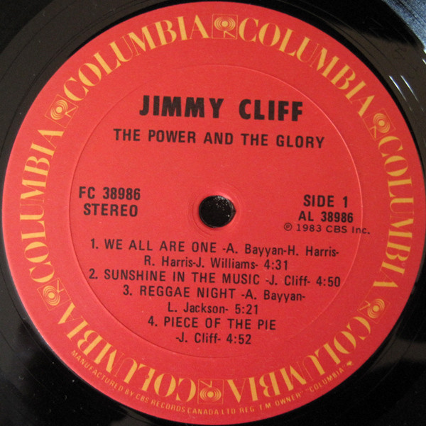 Jimmy Cliff - The Power And The Glory (LP, Album) (Mint (M)) - Image 3