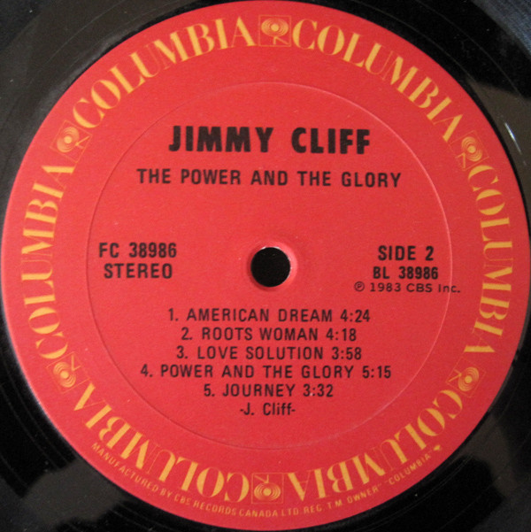 Jimmy Cliff - The Power And The Glory (LP, Album) (Mint (M)) - Image 4