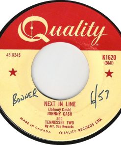Johnny Cash & The Tennessee Two - Next In Line (7", Single) (Near Mint (NM or M-))