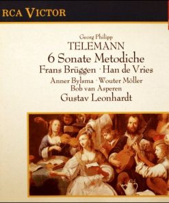 Georg Philipp Telemann - Frans Brüggen • Han De Vries • Anner Bylsma • Wouter Möller • Bob Van Asperen • Gustav Leonhardt - 6 Sonate Metodiche (CD, Comp) (Near Mint (NM or M-))
