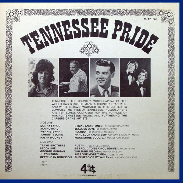 Various - Tennessee Pride (LP, Comp) (Mint (M)) - Image 2