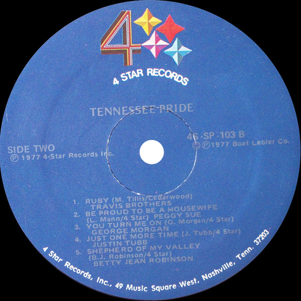 Various - Tennessee Pride (LP, Comp) (Mint (M)) - Image 4