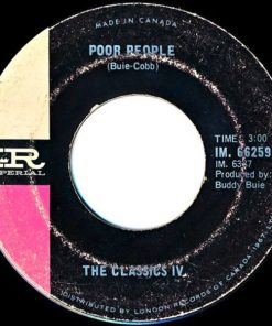 Alternative view of The Classics IV - Spooky / Poor People (7", Single) (Near Mint (NM or M-))