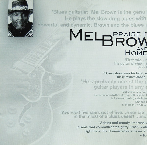 Mel Brown And The Homewreckers - Homewreckin' Done Live (CD, Album) (Near Mint (NM or M-)) - Image 3