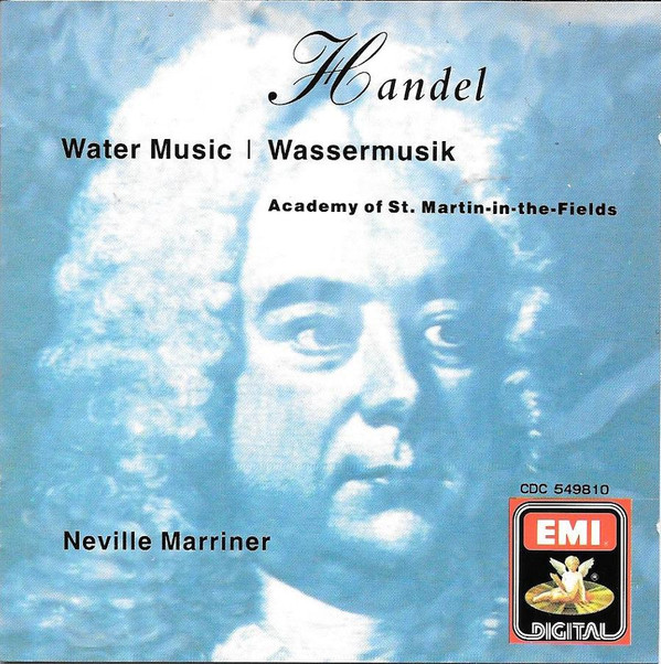 Georg Friedrich Händel, The Academy Of St. Martin-in-the-Fields, Sir Neville Marriner - Water Music/Wassermusik (CD, Album, Club) (Near Mint (NM or M-))