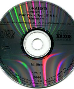 Alternative view of Johannes Brahms, Idil Biret - Intermezzi, Op. 117 / Piano Pieces, Opp. 118 & 119 / Scherzo, Op.4 (CD, Album) (Near Mint (NM or M-))