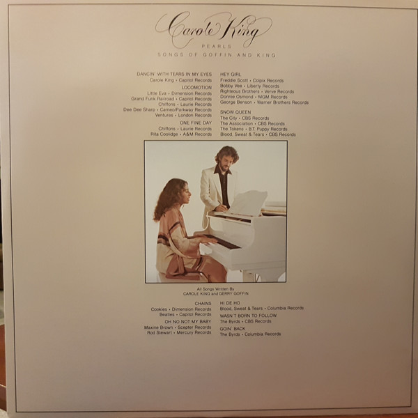 Carole King - Pearls Songs Of Goffin And King (LP, Album) (Mint (M)) - Image 5