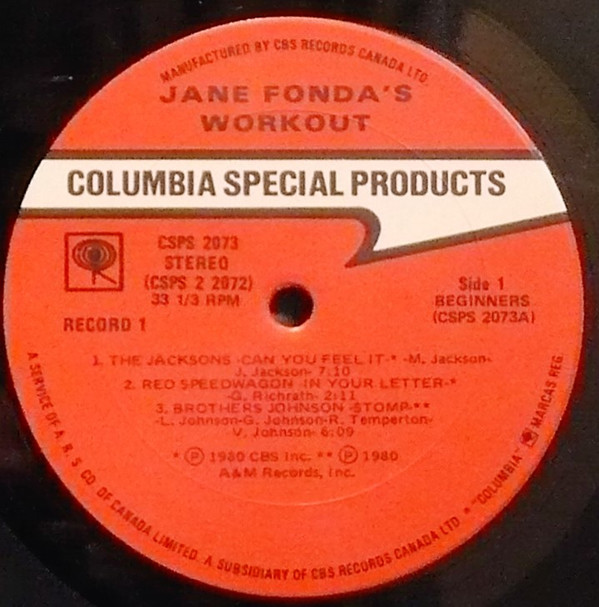 Various - Jane Fonda's Workout Record (2xLP, Comp, Gat) (Mint (M)) - Image 2