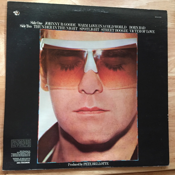 Elton John - Victim Of Love (LP, Album) (Mint (M)) - Image 2