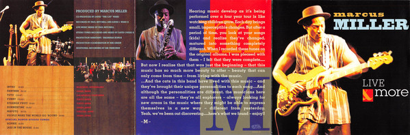 Marcus Miller - Live & More (CD, Album) (Mint (M)) - Image 5