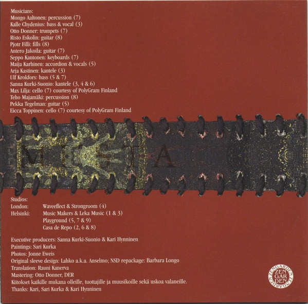 Sanna Kurki-Suonio - Musta (CD, Album) (Near Mint (NM or M-)) - Image 5