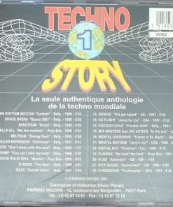 Alternative view of Various - Techno Story 1 (CD, Mixed) (Mint (M))