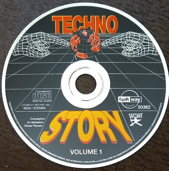 Various - Techno Story 1 (CD, Mixed) (Mint (M)) - Image 3