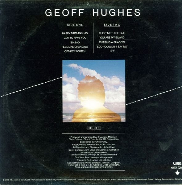 Geoff Hughes - Geoff Hughes (LP, Album) (Mint (M)) - Image 2