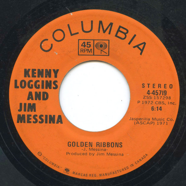 Loggins And Messina - Your Mama Don't Dance / Golden Ribbons (7", Single) (Near Mint (NM or M-)) - Image 2