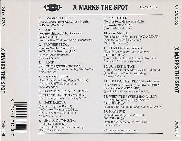 Various - X Marks The Spot (CD, Comp) (Near Mint (NM or M-)) - Image 3