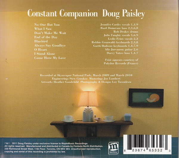 Doug Paisley - Constant Companion (CD, Album) (Mint (M)) - Image 3