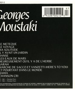 Alternative view of Georges Moustaki - Georges Moustaki (CD, Comp) (Mint (M))