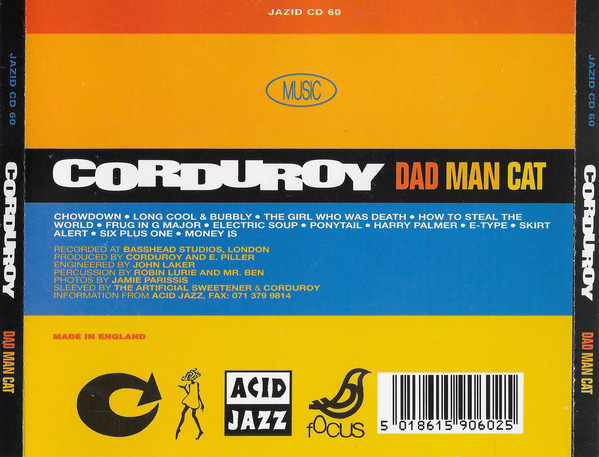 Corduroy - Dad Man Cat (CD, Album) (Near Mint (NM or M-)) - Image 2