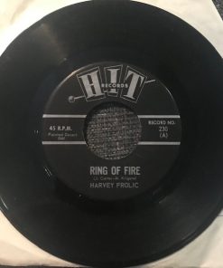 Harvey Frolic - Leroy Jones (6) - Ring Of Fire B/W No One (7") (Very Good Plus (VG+))