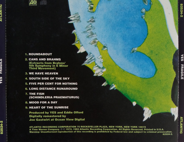 Yes - Fragile (CD + Box, Album, RE, RM, Gol) (Near Mint (NM or M-)) - Image 4