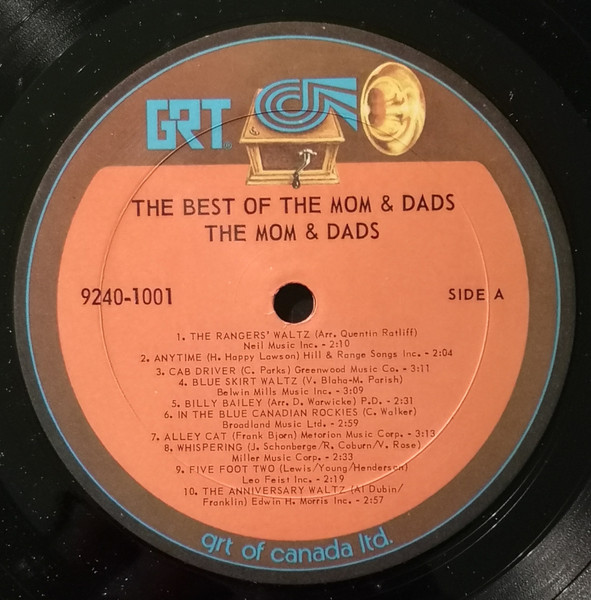 The Mom And Dads - The Best Of The Mom And Dads (LP, Album, Comp) (Mint (M)) - Image 3