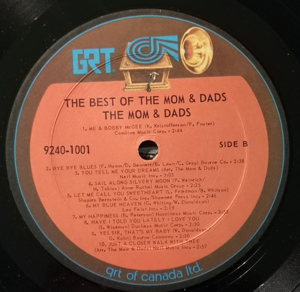 The Mom And Dads - The Best Of The Mom And Dads (LP, Album, Comp) (Mint (M)) - Image 4