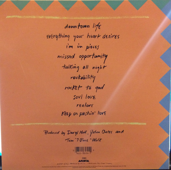 Daryl Hall & John Oates - Ooh Yeah! (LP, Album, Club) (Mint (M)) - Image 2