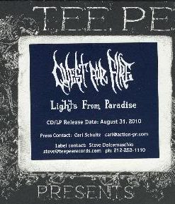Quest For Fire - Lights From Paradise (CD, Album, Promo) (Near Mint (NM or M-))