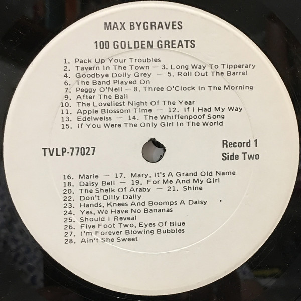 Max Bygraves - 100 Golden Greats (2xLP, Comp) (Mint (M)) - Image 4