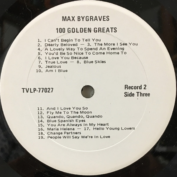 Max Bygraves - 100 Golden Greats (2xLP, Comp) (Mint (M)) - Image 5