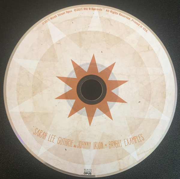 Sarah Lee Guthrie & Johnny Irion - Bright Examples (CD, Album) (Near Mint (NM or M-)) - Image 3