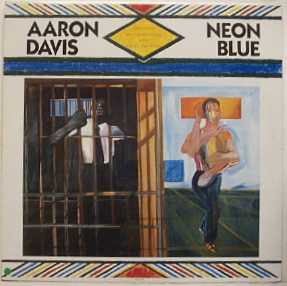 Aaron Davis - Neon Blue (LP, Album) (Mint (M))