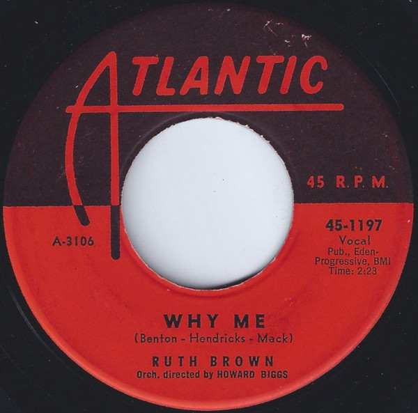 Ruth Brown - This Little Girl's Gone Rockin' (7", Single) (Near Mint (NM or M-)) - Image 2