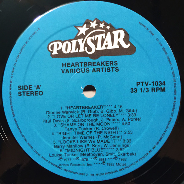 Various - Heartbreakers (LP, Comp) (Mint (M)) - Image 3