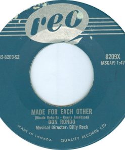Don Rondo - What A Shame (7", Single) (Very Good (VG))