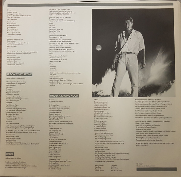Roger Daltrey - Under A Raging Moon (LP, Album) (Mint (M)) - Image 5