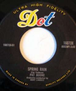 Pat Boone - Spring Rain (7", Single) (Very Good (VG))