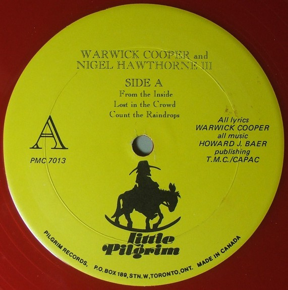 Warwick Cooper And Nigel Hawthorne III - Warwick Cooper And Nigel Hawthorne III (LP, Album, Red) (Mint (M)) - Image 3