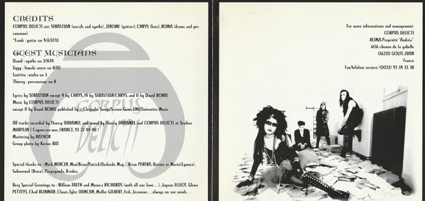 Corpus Delicti - Sarabands (CD, Comp) (Near Mint (NM or M-)) - Image 3