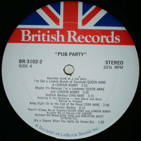 Various - Pub Party (2xLP) (Mint (M)) - Image 5
