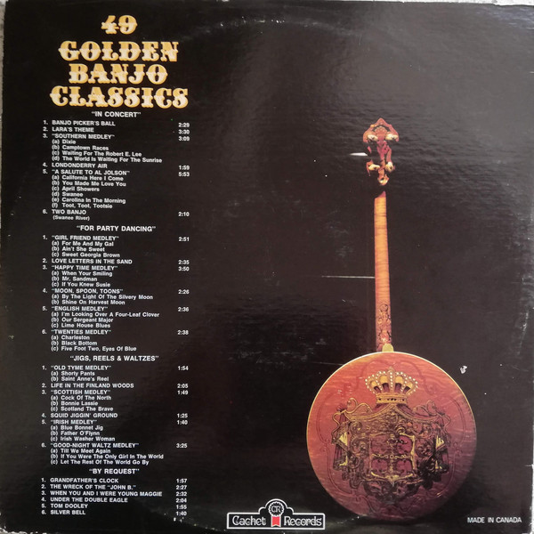 Maurice Bolyer - Golden Banjo Classics (2xLP) (Mint (M)) - Image 5