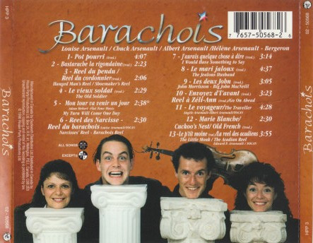 Barachois - Musique Acadienne De L'Île-Du-Prince-Édouard = Acadian Music From Prince Edward Island (CD, Album) (Near Mint (NM or M-)) - Image 3